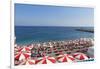 Italian Beach Life, Amalfi Coast-George Oze-Framed Photographic Print