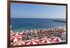 Italian Beach Life, Amalfi Coast-George Oze-Framed Photographic Print