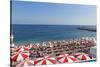 Italian Beach Life, Amalfi Coast-George Oze-Stretched Canvas