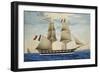 Italian Brigantine-null-Framed Giclee Print