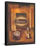 Italian Caffe-Gregory Gorham-Framed Stretched Canvas