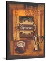 Italian Caffe-Gregory Gorham-Stretched Canvas