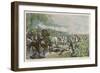 Italian Campaign Napoleon Halts the Retreat at Marengo-F. De Myrbach-Framed Art Print