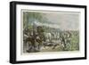 Italian Campaign Napoleon Halts the Retreat at Marengo-F. De Myrbach-Framed Art Print