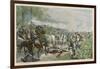 Italian Campaign Napoleon Halts the Retreat at Marengo-F. De Myrbach-Framed Art Print