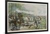 Italian Campaign Napoleon Halts the Retreat at Marengo-F. De Myrbach-Framed Art Print