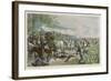 Italian Campaign Napoleon Halts the Retreat at Marengo-F. De Myrbach-Framed Art Print