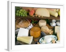 Italian Cheeses, Italy-Nico Tondini-Framed Photographic Print