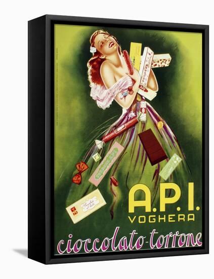 Italian Chocolate-null-Framed Stretched Canvas