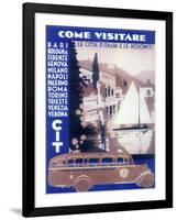 Italian Cities-Vintage Apple Collection-Framed Giclee Print