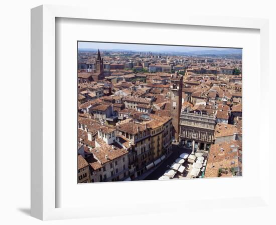 Italian City of Verona-Bo Zaunders-Framed Photographic Print