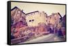 Italian City-gkuna-Framed Stretched Canvas