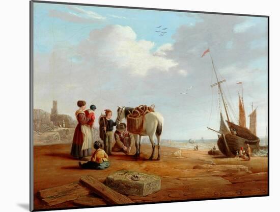 Italian Coast Scene-William Clarkson Stanfield-Mounted Giclee Print