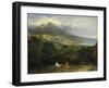 Italian Coastal Landscape, about 1670-Jean-François Millet-Framed Giclee Print