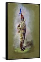 Italian Colonial Native Cavalry, "Hawk Feathers"-null-Framed Stretched Canvas