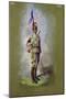 Italian Colonial Native Cavalry, "Hawk Feathers"-null-Mounted Giclee Print