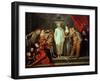 Italian Comedians, circa 1720-Jean Antoine Watteau-Framed Giclee Print