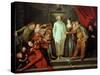 Italian Comedians, circa 1720-Jean Antoine Watteau-Stretched Canvas