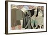 Italian Comedy, circa 1920-Charles Martin-Framed Giclee Print