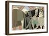 Italian Comedy, circa 1920-Charles Martin-Framed Giclee Print