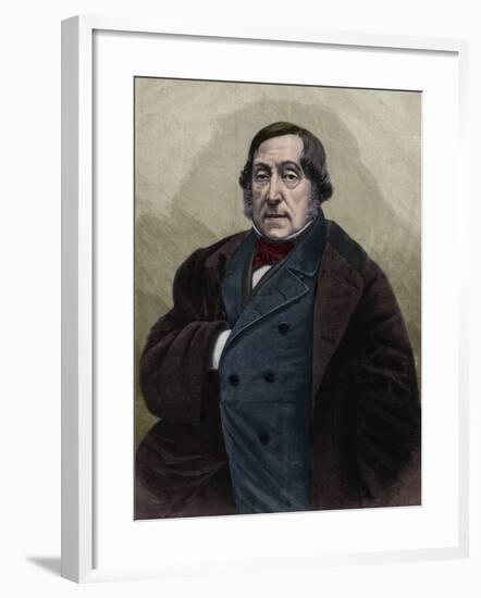 Italian Composer Gioachino Rossini-Stefano Bianchetti-Framed Giclee Print