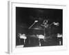 Italian Conductor Claudio Abbado Rehearsing the La Scala Opera Orchestra-Alfred Eisenstaedt-Framed Premium Photographic Print