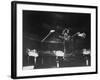 Italian Conductor Claudio Abbado Rehearsing the La Scala Opera Orchestra-Alfred Eisenstaedt-Framed Premium Photographic Print