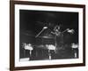 Italian Conductor Claudio Abbado Rehearsing the La Scala Opera Orchestra-Alfred Eisenstaedt-Framed Premium Photographic Print