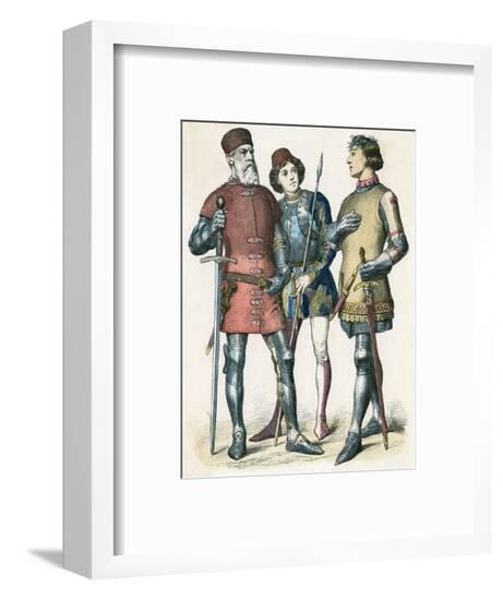 Italian Costume 1380--Framed Art Print