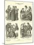 Italian Costumes, Late 19th Century-null-Mounted Giclee Print