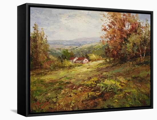 Italian Country Home-Hulsey-Framed Stretched Canvas