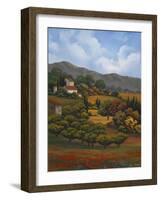 Italian Countryside I-Vivien Rhyan-Framed Premium Giclee Print