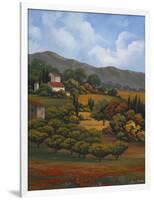 Italian Countryside I-Vivien Rhyan-Framed Art Print