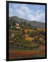 Italian Countryside I-Vivien Rhyan-Framed Art Print