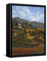 Italian Countryside I-Vivien Rhyan-Framed Stretched Canvas