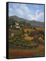 Italian Countryside I-Vivien Rhyan-Framed Stretched Canvas