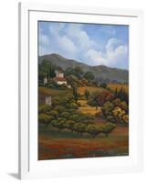 Italian Countryside I-Vivien Rhyan-Framed Art Print