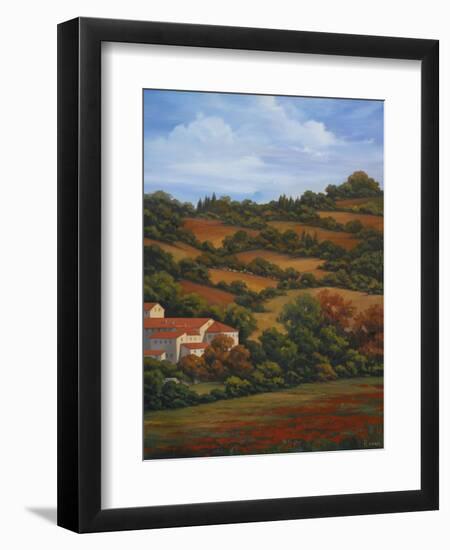 Italian Countryside II-Vivien Rhyan-Framed Art Print