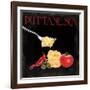 Italian Cuisine I-Marco Fabiano-Framed Art Print