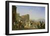 Italian Dancing, Naples, 1836-Carl Wilhelm Gotzloff-Framed Giclee Print
