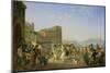 Italian Dancing, Naples, 1836-Carl Wilhelm Gotzloff-Mounted Giclee Print