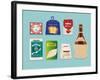 Italian Deli-Claire Huntley-Framed Giclee Print