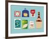 Italian Deli-Claire Huntley-Framed Giclee Print