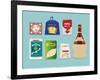 Italian Deli-Claire Huntley-Framed Giclee Print