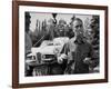 Italian director Michelangelo Antonioni (1912 - 2007) on the set of hid film L'eclisse 1961 (b/w ph-null-Framed Photo