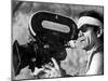 Italian Director Pier Paolo Pasolini on Set of Film Canterbury Tales 1972-null-Mounted Photo