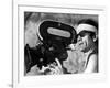 Italian Director Pier Paolo Pasolini on Set of Film Canterbury Tales 1972-null-Framed Photo