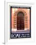 Italian Door, Roma Italy 5-Anna Siena-Framed Giclee Print