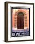 Italian Door, Roma Italy 5-Anna Siena-Framed Giclee Print