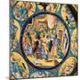 Italian earthenware plate showing the birth of Hercules-Unknown-Mounted Giclee Print